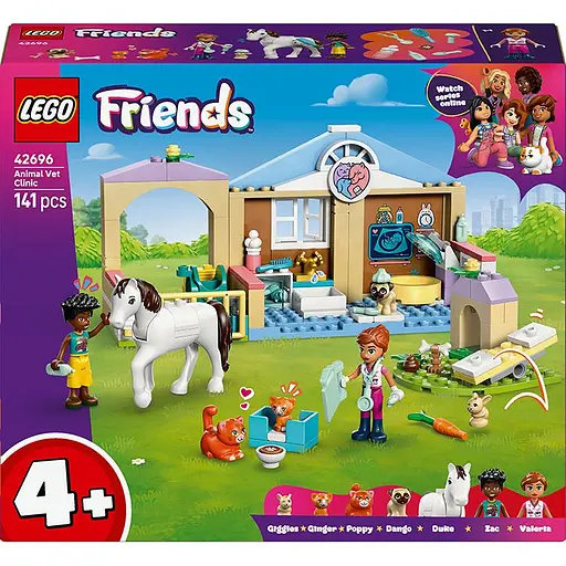 Конструктор LEGO Friends Ветеринарная клиника 141 деталь (42696)