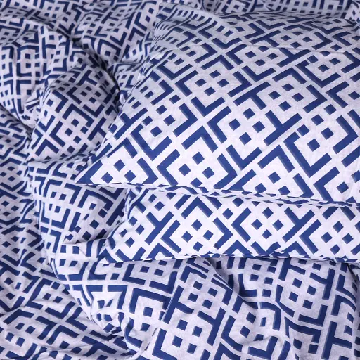 Наволочка Mirson бязь Abstract Blue 40х60 см (2200013163725) - фото 2