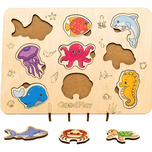 Пазл-сортер GoodPlay Підводний світ (PS-4-018) - фото 3