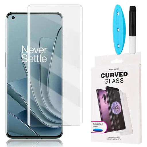 Захисне скло DK для OnePlus 11 UV Curved 015456 clear 2 шт. - фото 3
