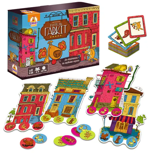 Гра настільна розважальна Vladi Toys, Готель Гавкіт, VT8055-43