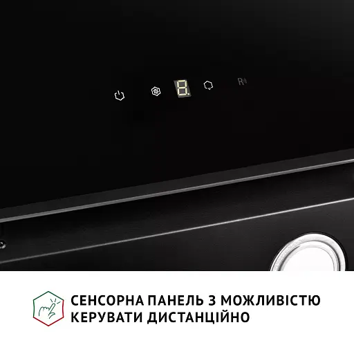 Вытяжка декоративная наклонная PERFELLI VICCO 6HSR NERO - фото 7