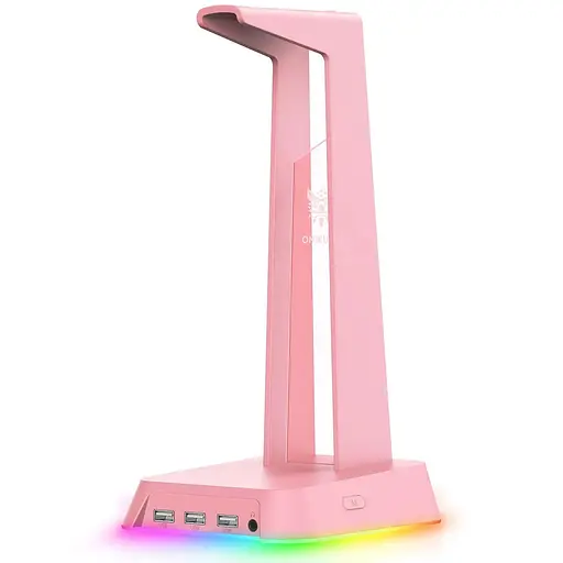 Держатель наушников Onikuma RGB Gaming ST-2 3USB AUX - фото 1