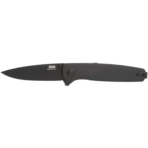 Нож SOG TWITCH III Black - фото 1