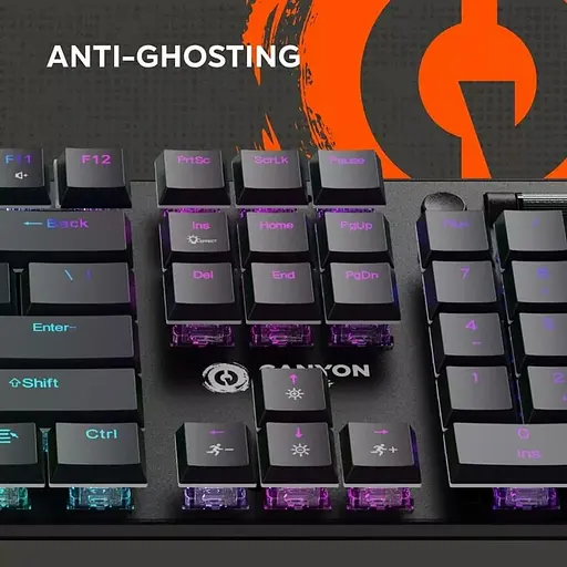 Клавиатура Canyon Cometstrike GK-55 EN Wired (CND-SKB55-US) - фото 6