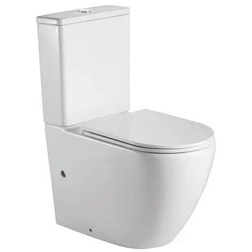 Унитаз-компакт Mixxus Premium Ellipse-0402-T1 660x390x855 мм, система смыва Tornado 1.0 MP6592, Белый - фото 1