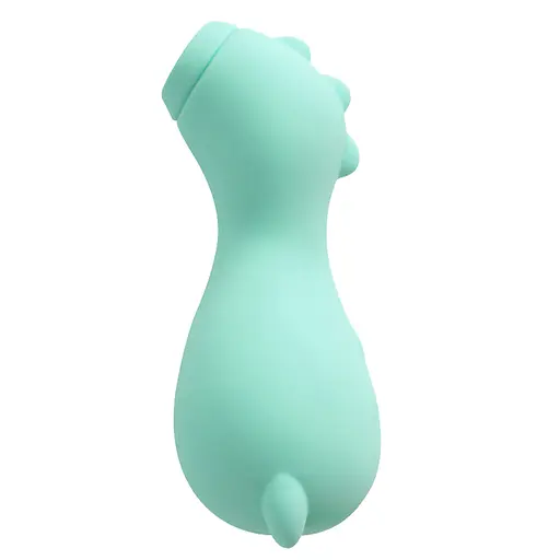 Вакуумний стимулятор клітора Fantasy Dino 12,5 см (бірюзовий) - фото 4