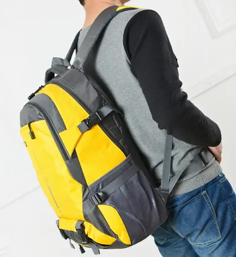 Рюкзак туристический Сhenxing СР-1033-6 45л (Желтый) - фото 5