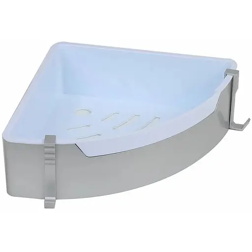 Полочка в ванную угловая Platinum 6128-9 Gl, Нержавеющая сталь - фото 1