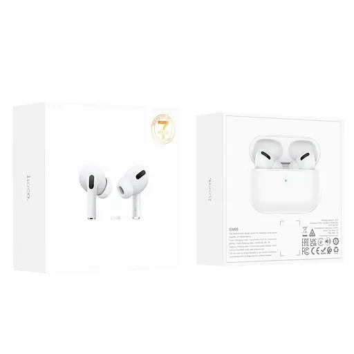 Навушники Hoco Bluetooth EW66 True wireless stereo headset білі - фото 2