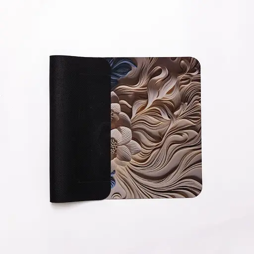 Антискользящий 3D коврик для ванной комнаты из мягкого диатомита 38×58(см) влагопоглощающий коврик для дома ванны душа и туалета Yiwu HP-42-64 - фото 5