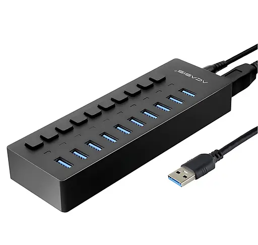 USB hub Acasis P-10 (Черный)
