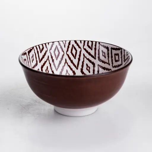 Столовий сервіз золотий на 6 персон 24 предмети набір порцелянових тарілок для сервірування столу сервіз тарілок Коричневий Yiwu HP-HK-A10 - фото 3