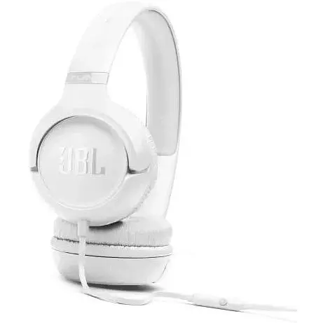 Наушники JBL Tune 530 белый 3.5 мм микрофон однокнопочный пульт управления технология Pure Bass - фото 1