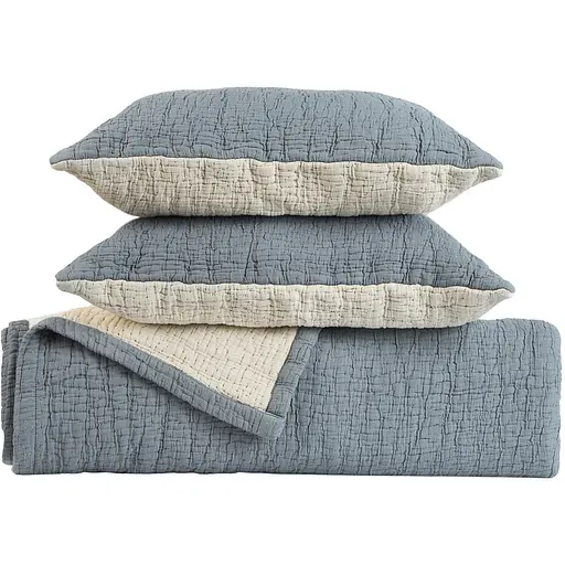 Наволочка МВМ My Home (MVM) Дзен айвори/облачный серый 50 x 50 см (BL-P-13 IVORY/CLOUDY GRAY) - фото 4