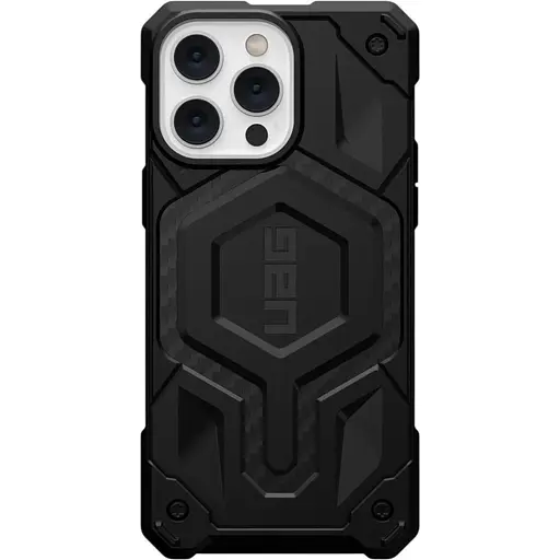 Оригінальний протиударний чохол UAG Monarch Pro MagSafe для iPhone 14 Pro (6.1") Carbon Black 114030114242
