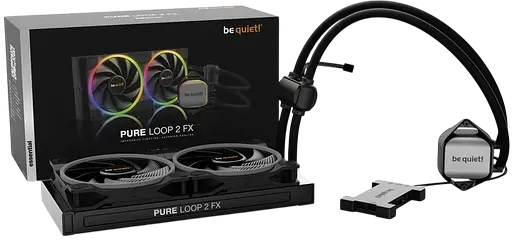 Водяное охлаждение be quiet! Pure Loop 2 FX 280 ARGB Black (BW014) - фото 2