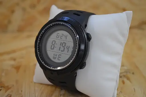 Мужские спортивные часы Skmei 1681 с термометром Белый - фото 9