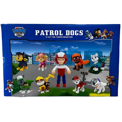 Набір ігрових фігурок Щенячий патруль 8 шт. - фото 4