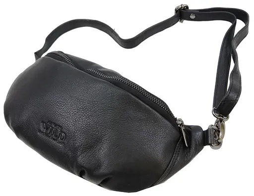 Чоловіча шкіряна поясна сумка Always Wild 28х14х8 см sum0014169 - фото 6