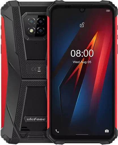 Захищений смартфон Ulefone Armor 8 4/64GB АКБ 5 580мАг Red - фото 1