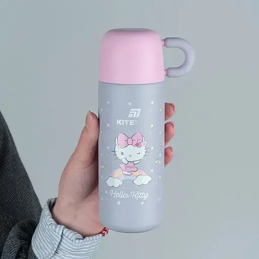 Термос Kite Hello Kitty 480 мл сіро-рожевий (HK25-312-1) - фото 5