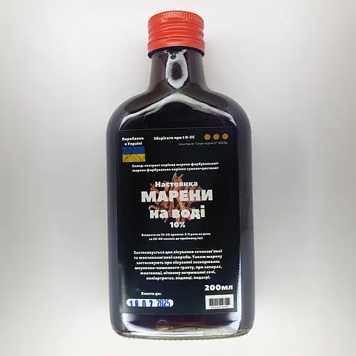 Водна настоянка на корінні марени фарбувальної 200 мл - фото 1