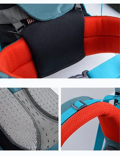 Трекінговий туристичний рюкзак Naturehike 65+5 літрів із чохлом - фото 5