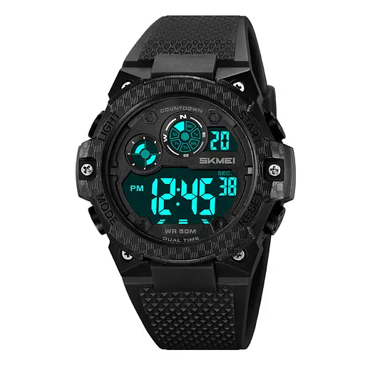 Наручний годинник чоловічий 2337BKBK Black-Black Skmei acs0030010 - фото 2