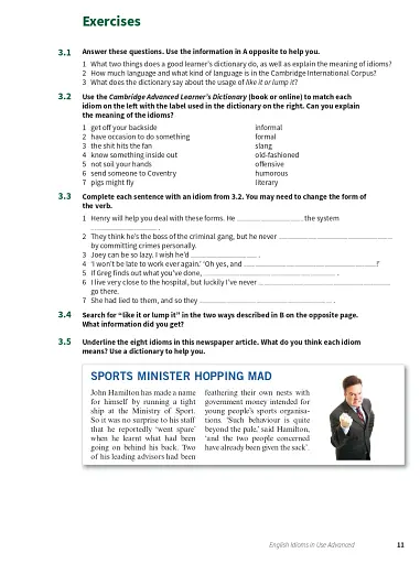 English Idioms in Use 2nd Edition. Advanced - фото 8