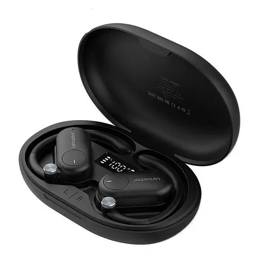 Бездротові кісткові навушники Langsdom TS-12 Pro чорний - фото 1