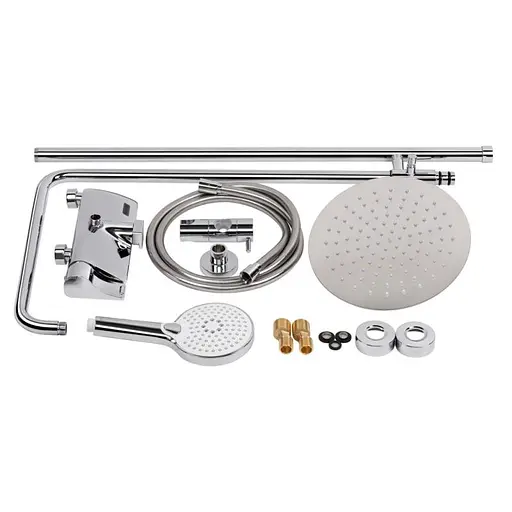 Душова система Qtap Sloup 51105OGC, Хром - фото 8