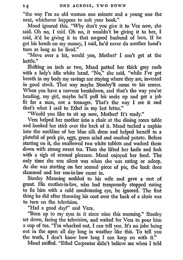 One Across, Two Down - фото 3