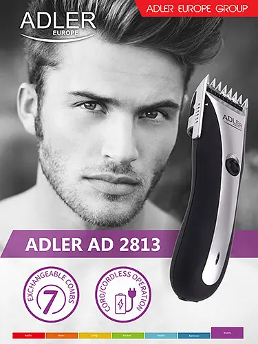 Машинка для стрижки волос Adler AD 2813 - фото 5