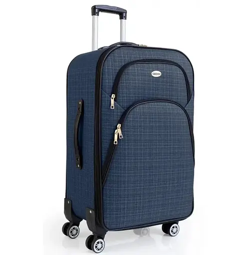 Валіза тканинна (Impertex) Велика (L) Водонепроникна на 4 Подвійних Колесах 120 л Розширенням TK002-L