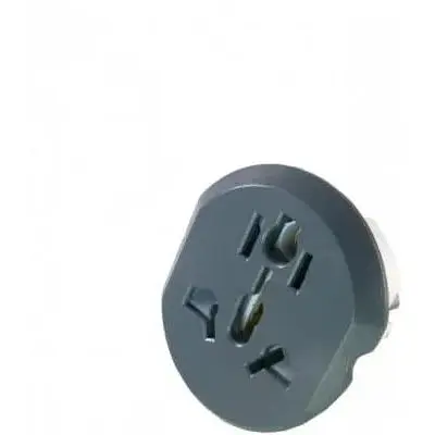 Переходник сетевой ExtraDigital 06D черный/белый для розеток UK / US с заземлением (CUA1884)