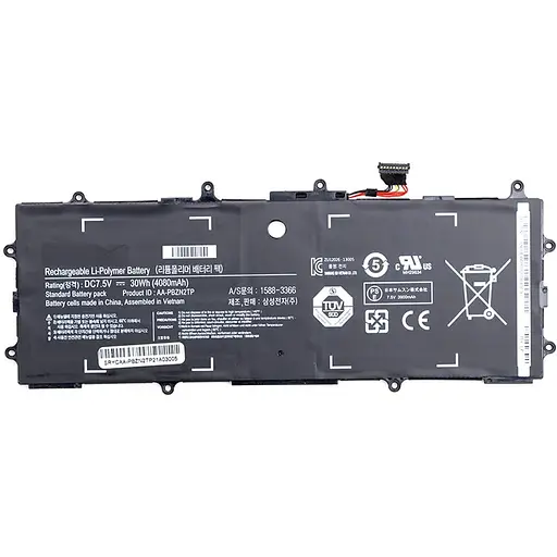 Акумулятор для ноутбуків SAMSUNG Chromebook Series 3 (NP905S3G) 7.5V 4080mAh (original)