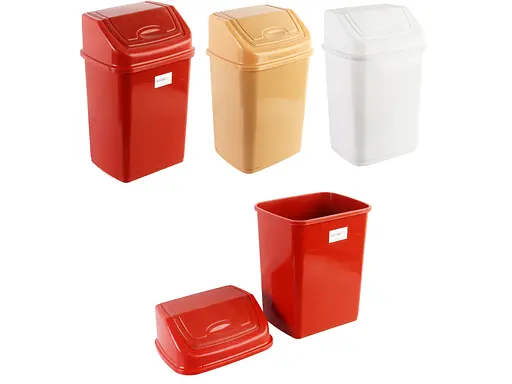 Відро для сміття з поворотною кришкою 4.2 л - фото 2