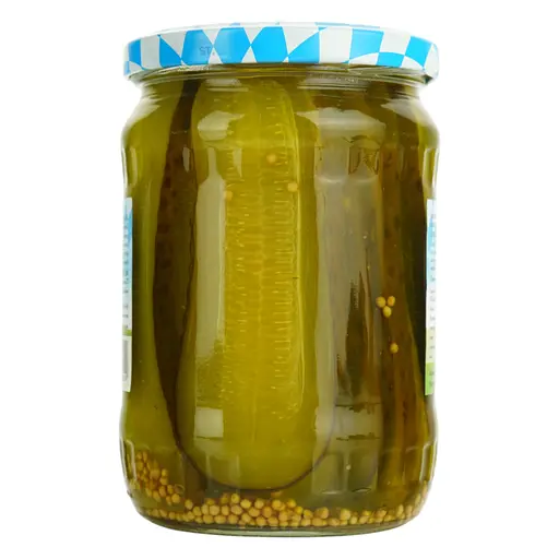 Огірки Hayco мариновані скибочками 530 г - фото 4