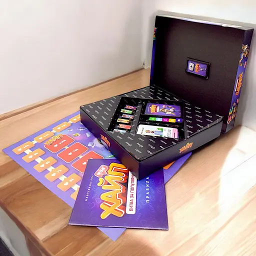 Настольная игра "ХАЙП. Битва за популярность" QB701-007, в коробке (4820282021151) - фото 4