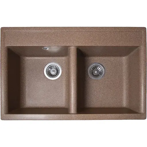 Кухонна мийка Romzha Valuri 78-2D Teracota (701)