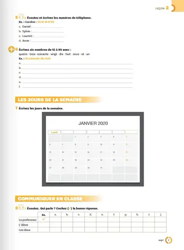 Inspire. Niveau A1. Cahier d`activites - фото 6