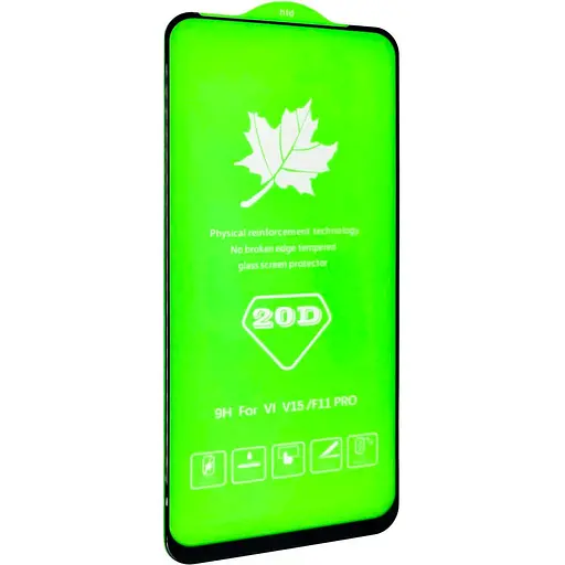 Защитное стекло DK Full Glue 20D для Vivo V15 010471 black