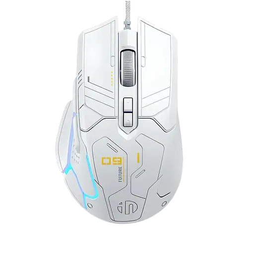 Мышь INPHIC PG9 RGB White