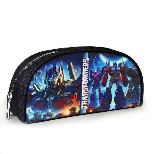 Пенал шкільний з принтом Трансформери 23х10х8 см дитячий для дівчинки, хлопчика (3938)