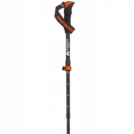 Треккинговые палки Mountain Goat Pro+ 43-130 см MG0008 Black/Orange (P-5907739318251) - фото 12