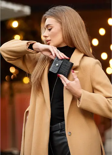 Кошелек женский Sambag 11х9 см acs0027504 - фото 4