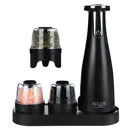 Измельчитель специй Adler AD 4449 с керамическими жерновами 3в1 USB электрический до 120 мин работы 150 мл - фото 4