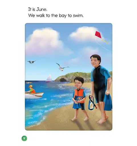 Oxford Phonics World. Level 3. Reader: At the Bay - фото 5