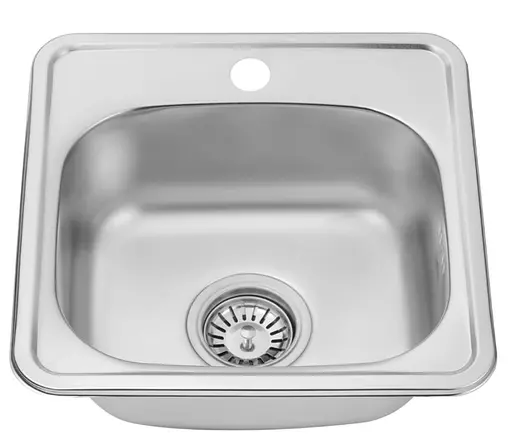 Кухонная мойка Kroner KRP Satin - 3838 (0,6 мм) (CV022756) - фото 2